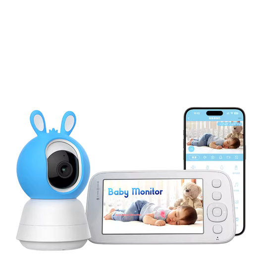 Video-Babyfoon met Pan- & Kantelcamera