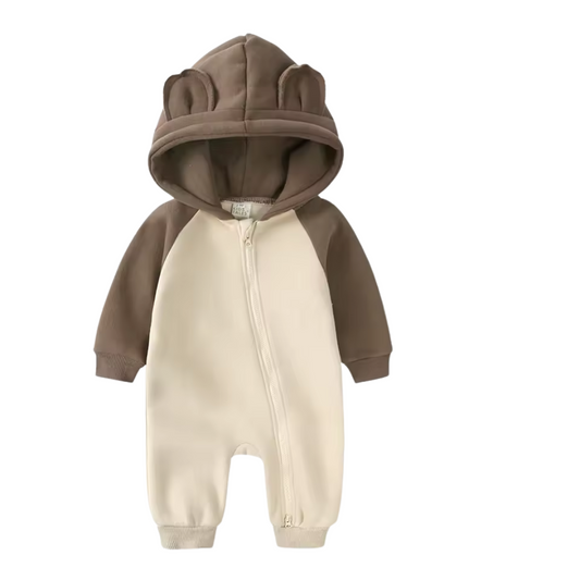 Fleece romper voor jongens en meisjes