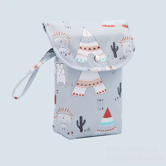 Waterdichte Luiertas met Cartoonprint