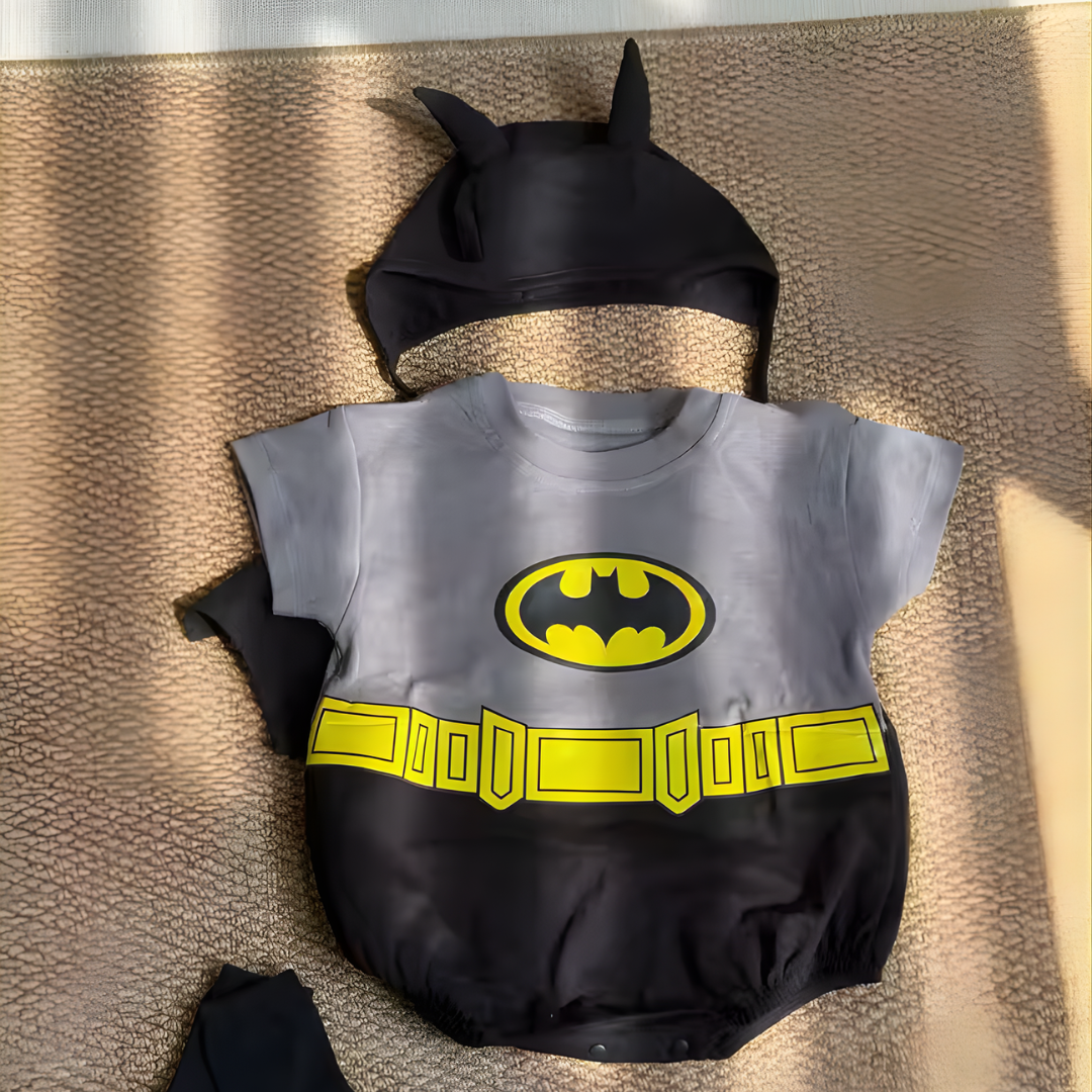 Baby Superhero Romper Set