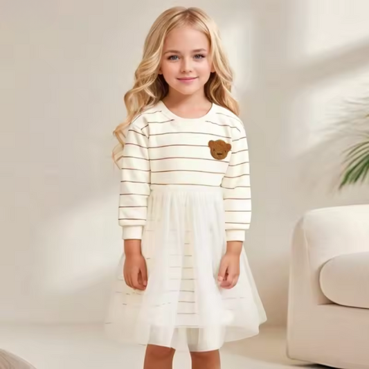 Schattige Berenprint Jurk