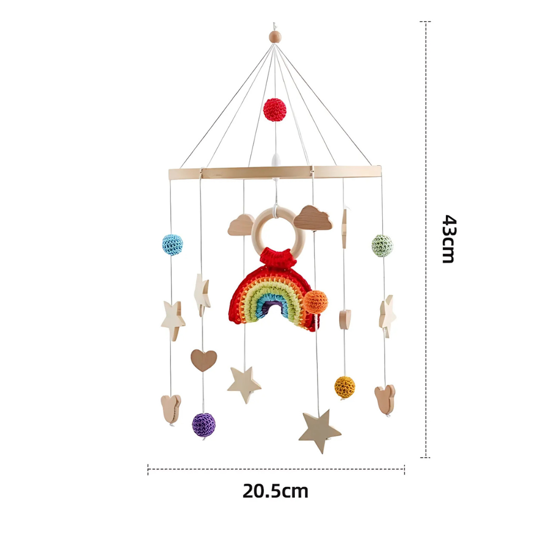Hangend Babyspeelgoed voor rustgevende slaap met muziek