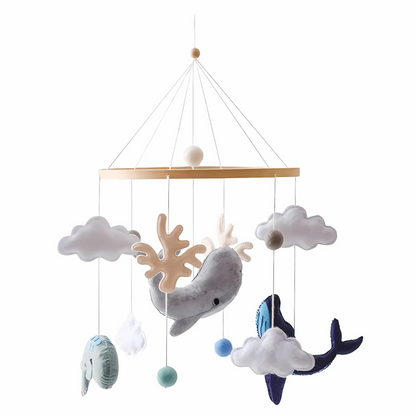 Hangend Babyspeelgoed voor rustgevende slaap met muziek
