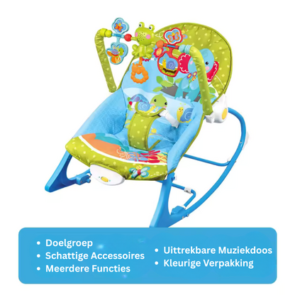 Schommelstoel met Baby Speelgoed Frame