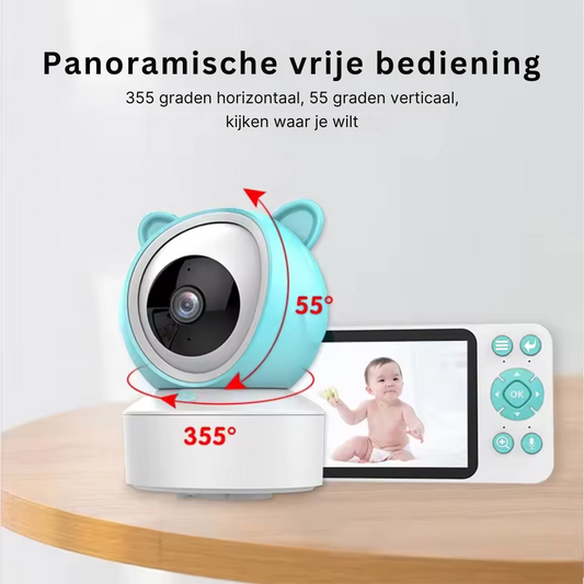 Slimme WiFi-Babyfoon met App-Bediening