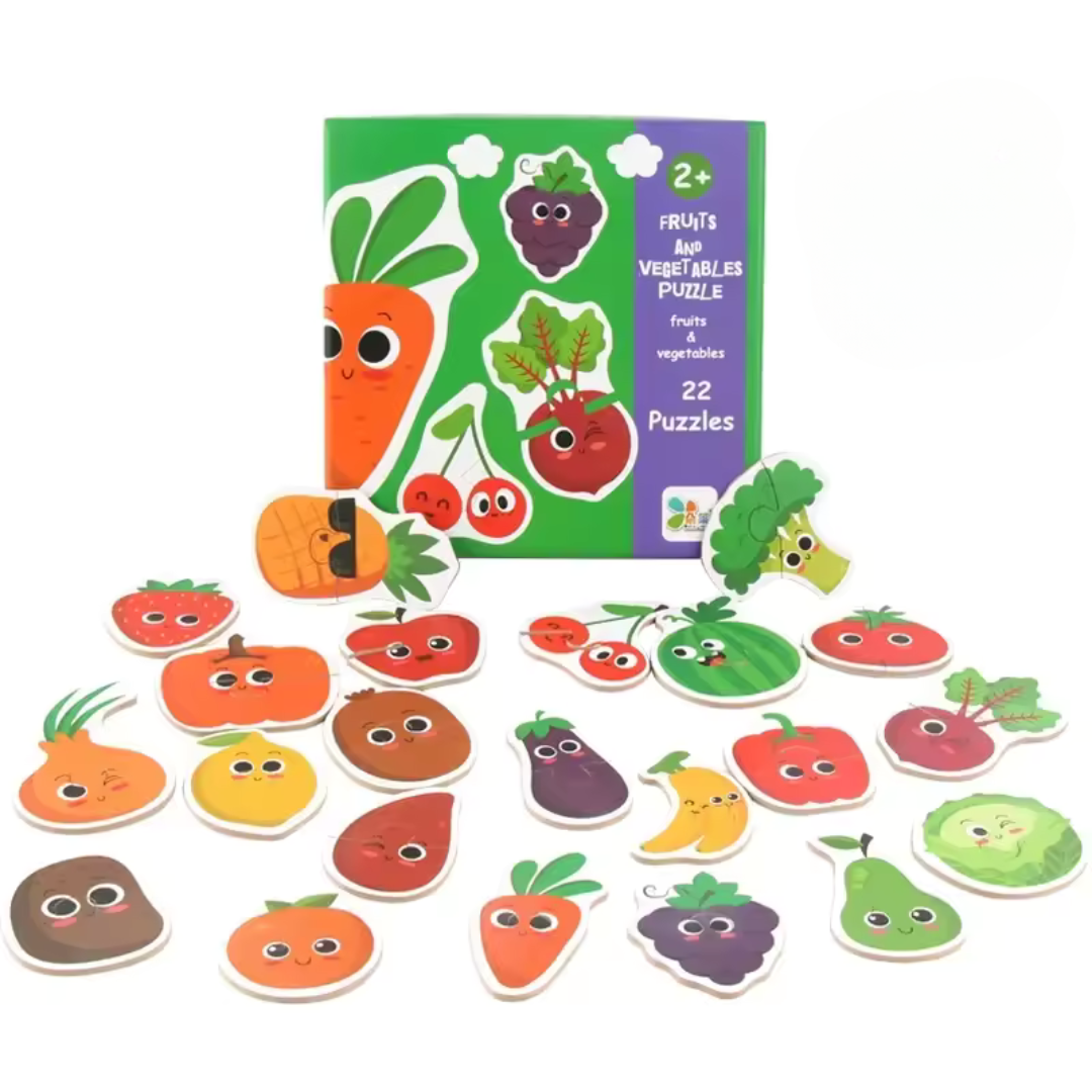 Educatieve Houten Puzzel voor Baby’s