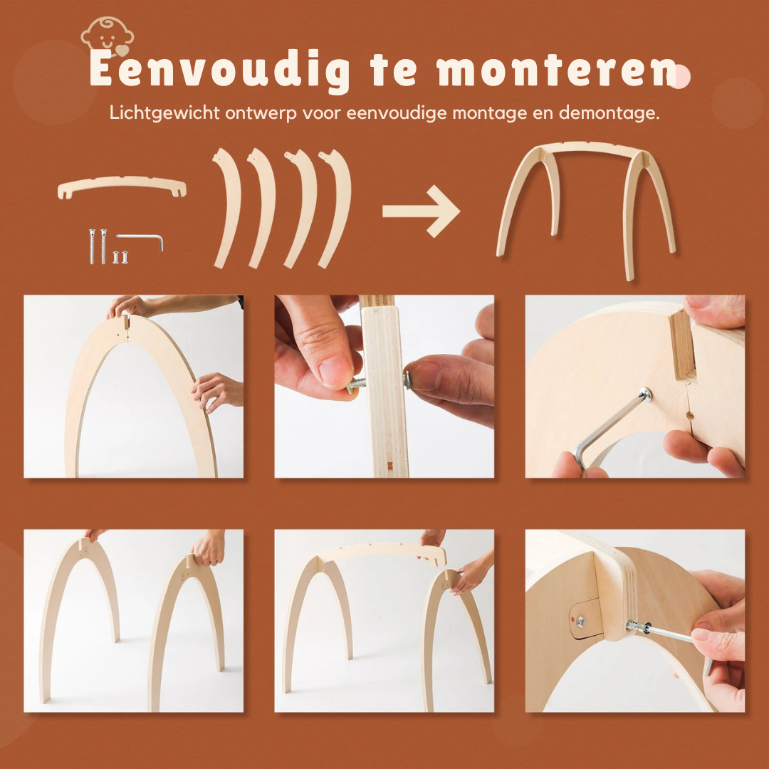WoodTots - Montessori Baby Speelgoed