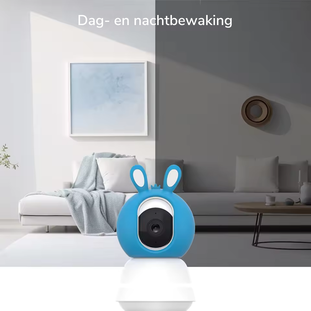 Video-Babyfoon met Pan- & Kantelcamera