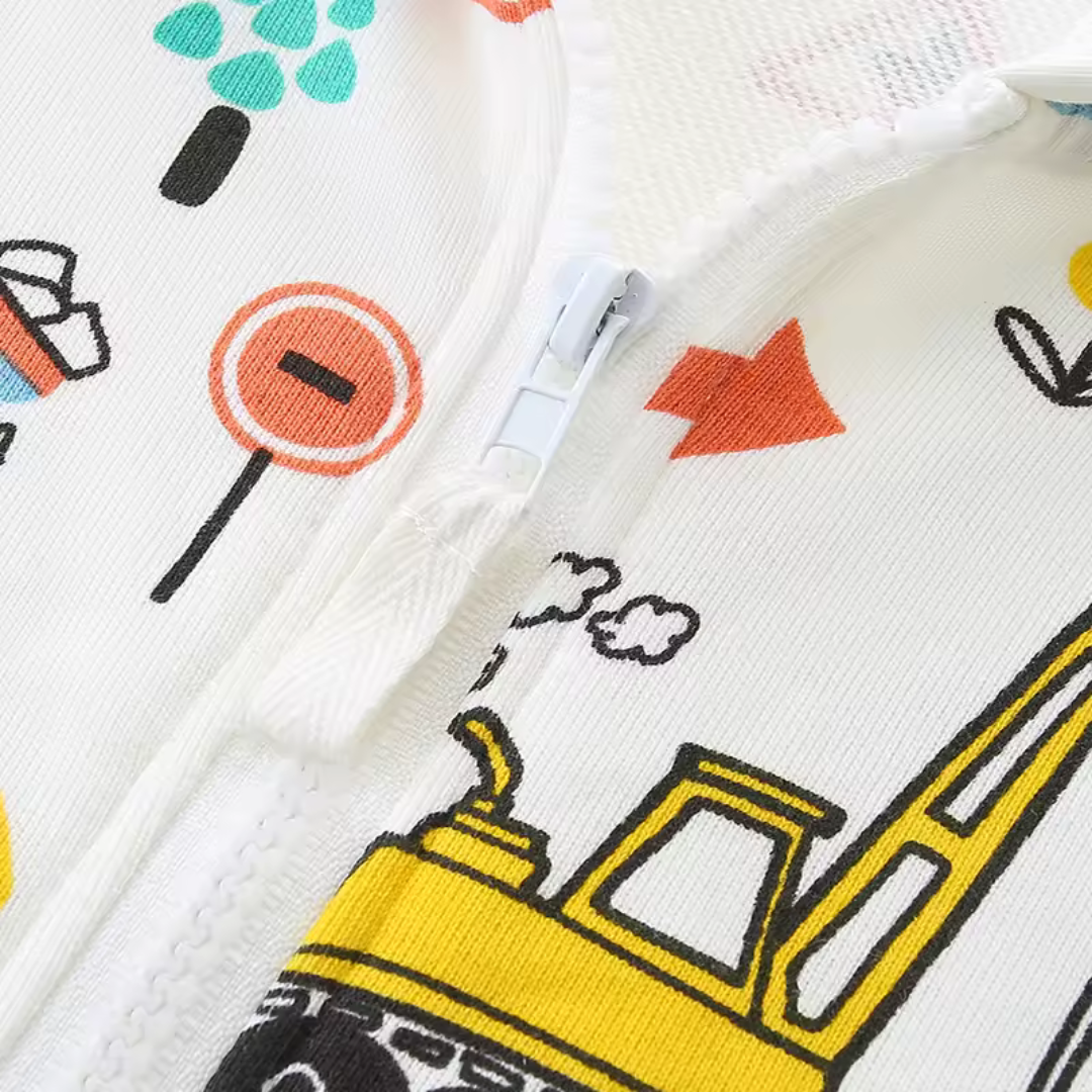 Toddler Cartoon Print Hoodie