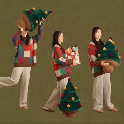 Kerstboom Pluche Model