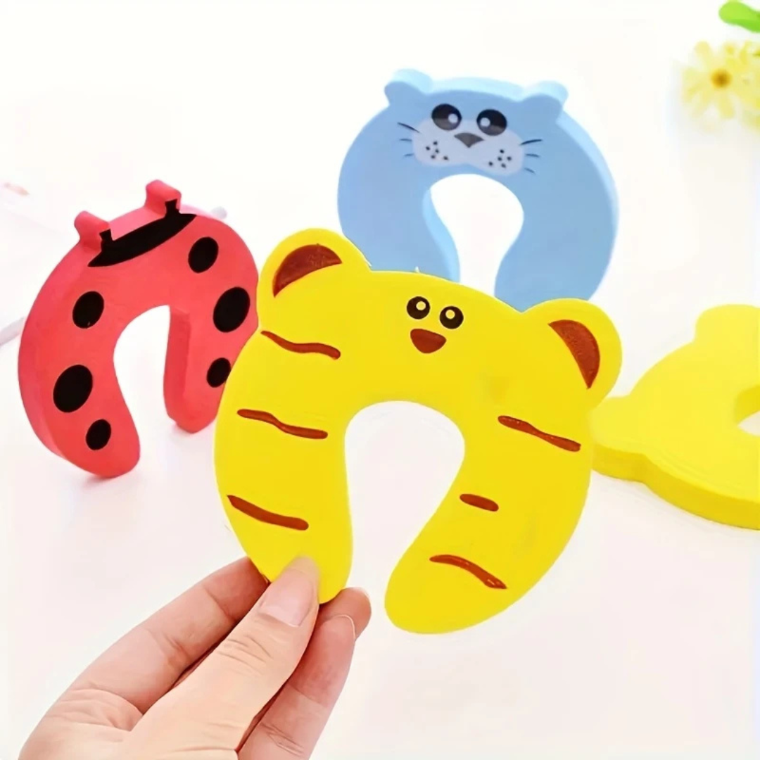 Zachte Deurstopper Set voor Baby Vingerbescherming