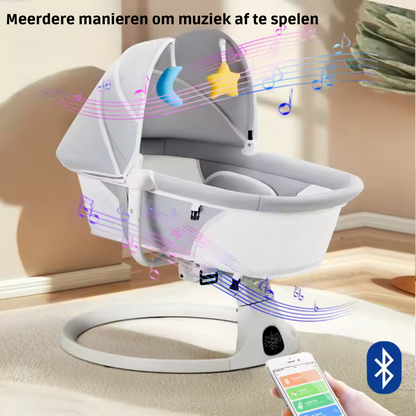 Bluetooth Babybedje met Schommelstand