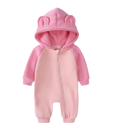 Fleece romper voor jongens en meisjes