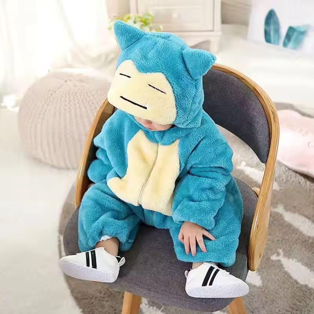 Knusse Capuchonpyjama voor Baby’s en Peuters