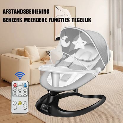 Elektrische Schommelstoel voor Baby's met Muggennet
