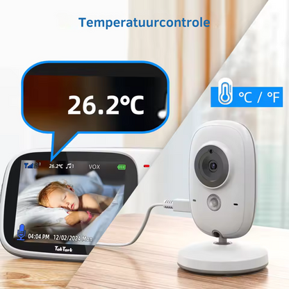 Video-Babyfoon met Intercom