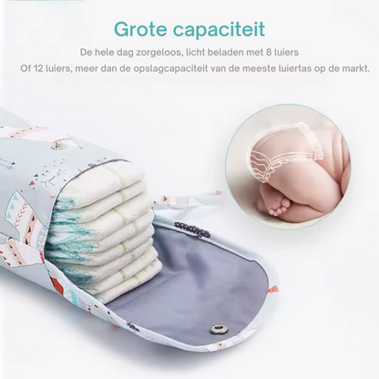 Waterdichte Luiertas met Cartoonprint