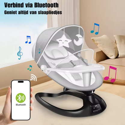 Elektrische Schommelstoel voor Baby's met Muggennet