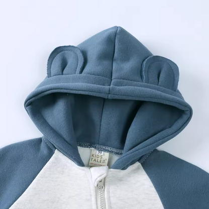 Fleece romper voor jongens en meisjes