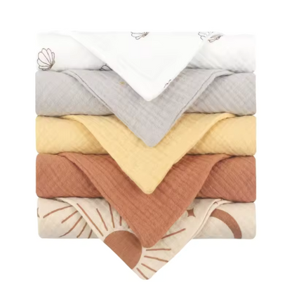 Zachte Babydoeken voor Baby’s - 5 Stuks
