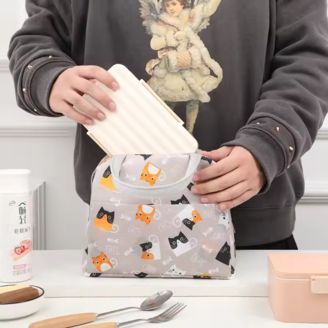 Lunchbox Tas met Verdeling en Isolatie