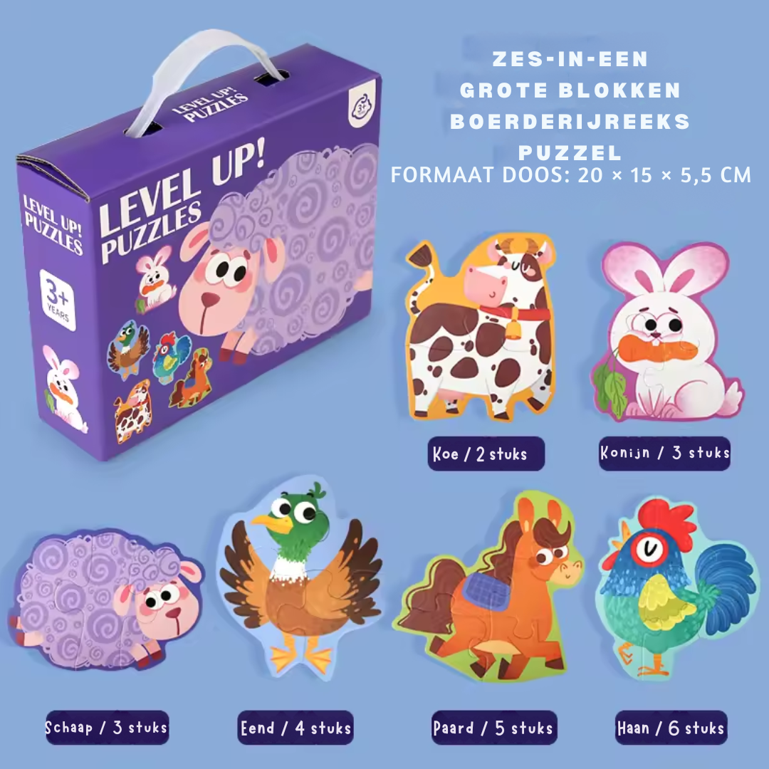 Breinontwikkeling Puzzels voor de Allerkleinsten