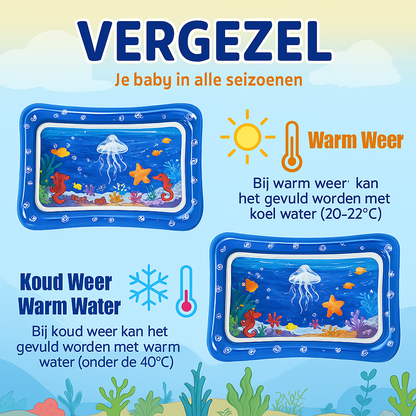 JellySplash Baby Speelmat - Witte Kwallen Editie