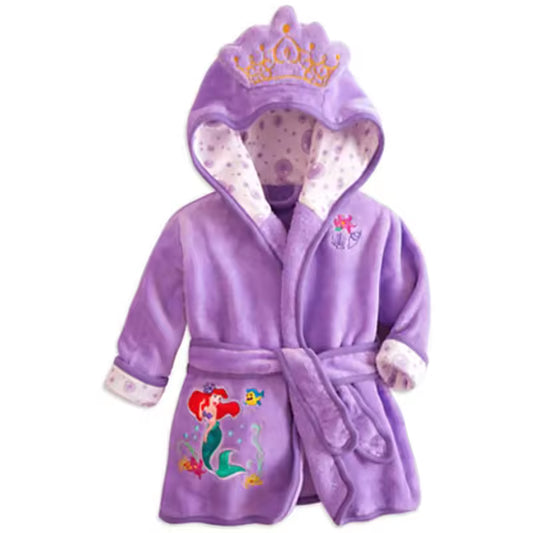Kinderbadjas met Prinsessen Thema en Capuchon