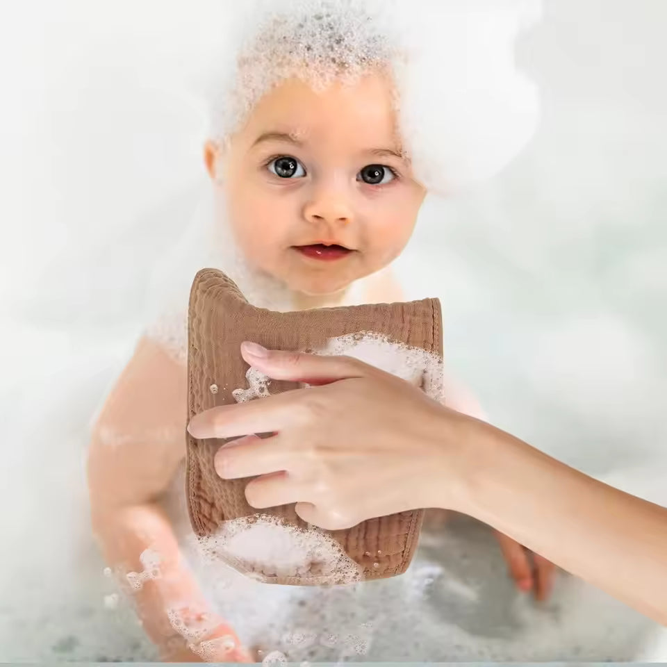 Zachte Mousseline Doek voor Babyverzorging - 5 Stuks