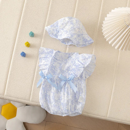 Babymeisje Romper Set – Boho Bloemenstijl