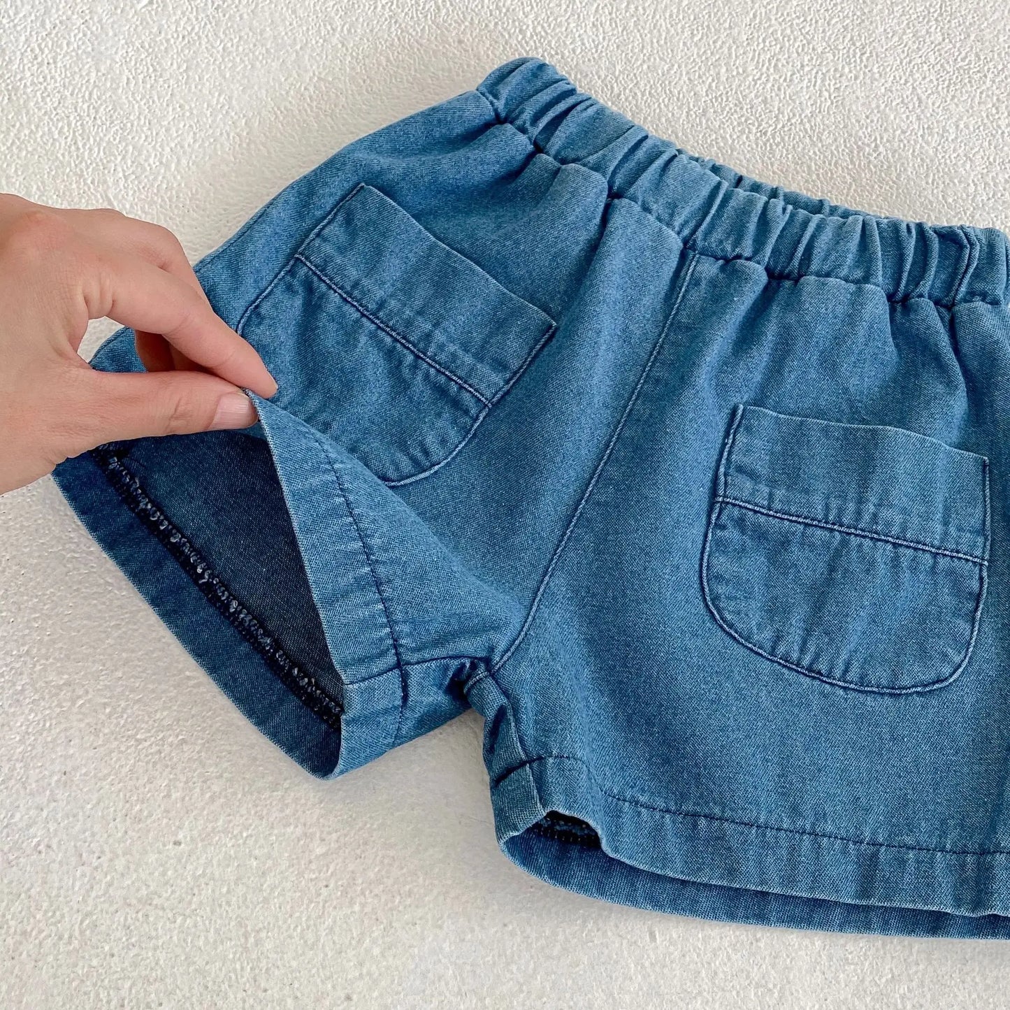 Summer set Baby 2-piece Shirt with Pocket &amp; Shorts