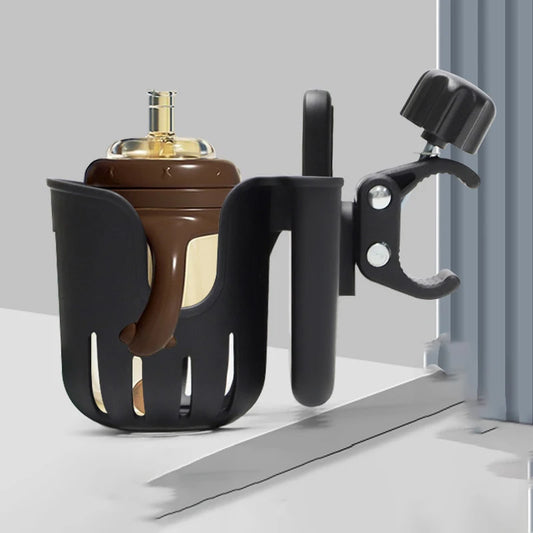 StrollMate Beker & Telefoonhouder voor Kinderwagen
