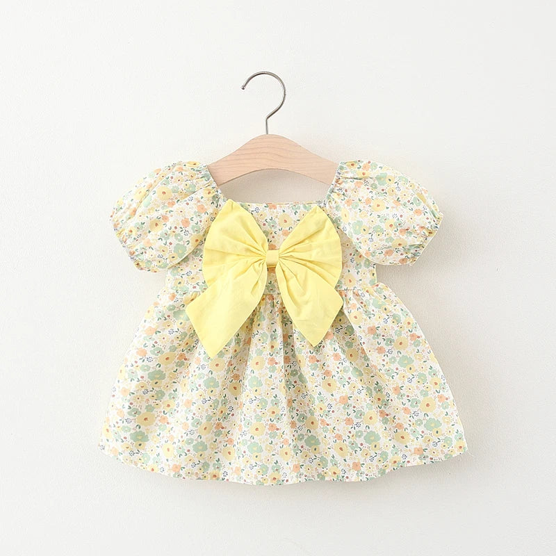 Luna Jurk – Meisjes Zomerjurk met Strik