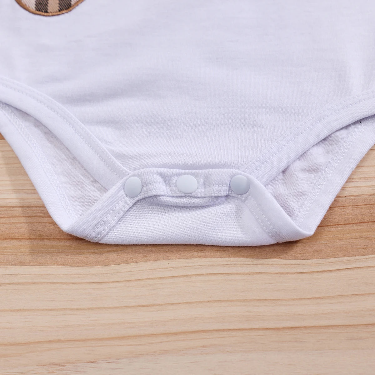 2-delige Baby Jongens Set Beer Bodysuit + Bretelbroek
