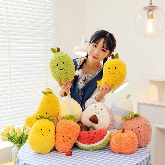 Schattige Fruit & Groente Pluche Knuffels