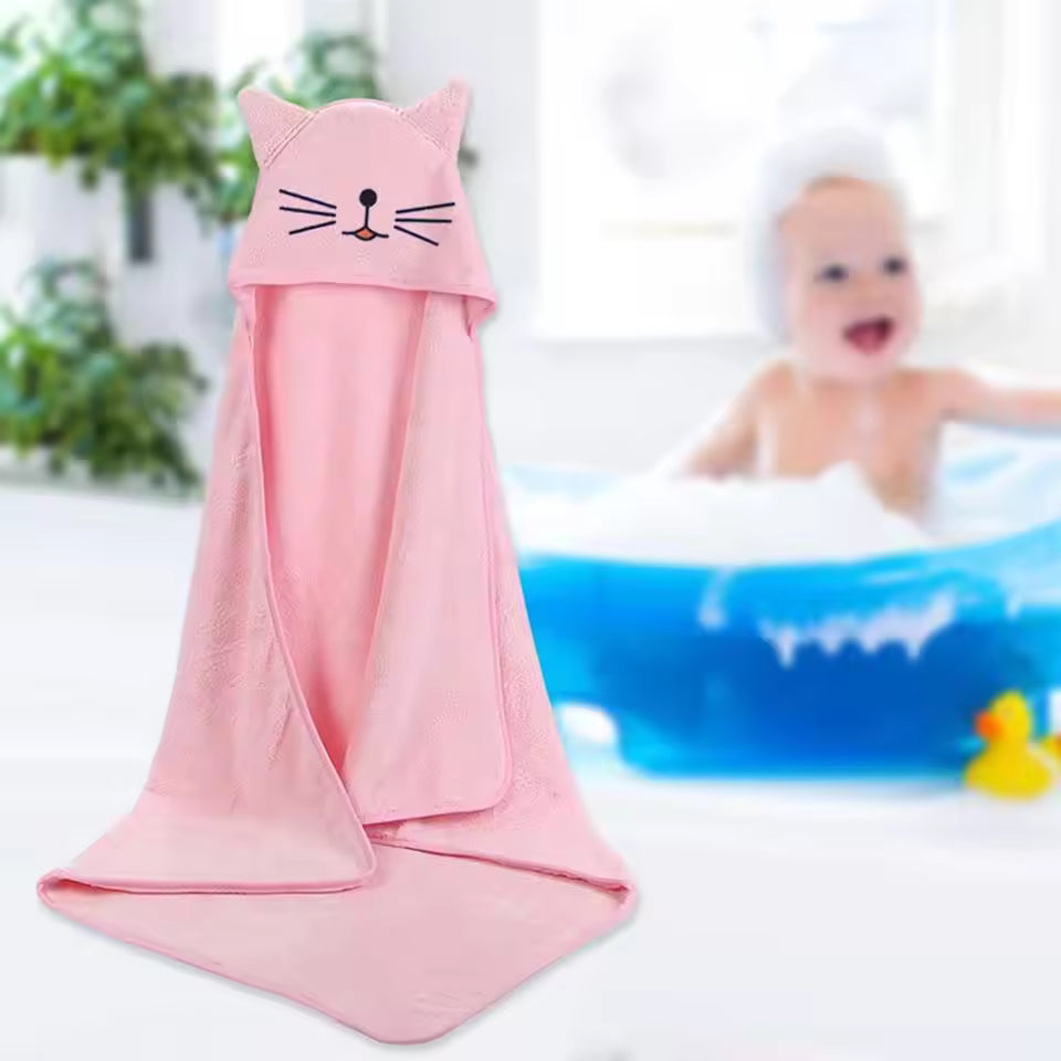 CuddleCat Badcape met Capuchon