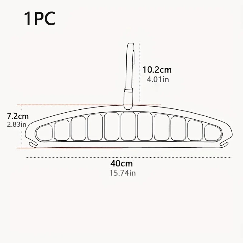 HangSlim – Slim Clothes Rack for the Closet 