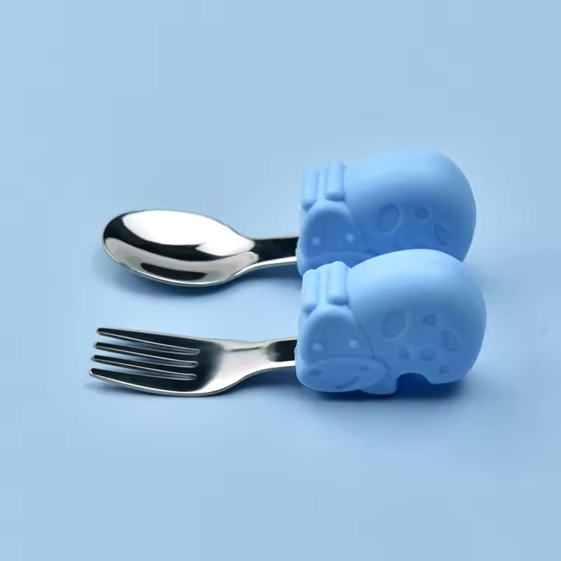 Eetlepel en Vork voor Baby's
