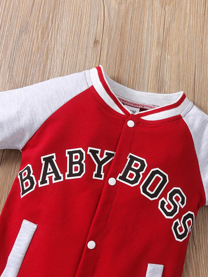 Baby Jumpsuit Lange Mouwen Modieuze Outfit