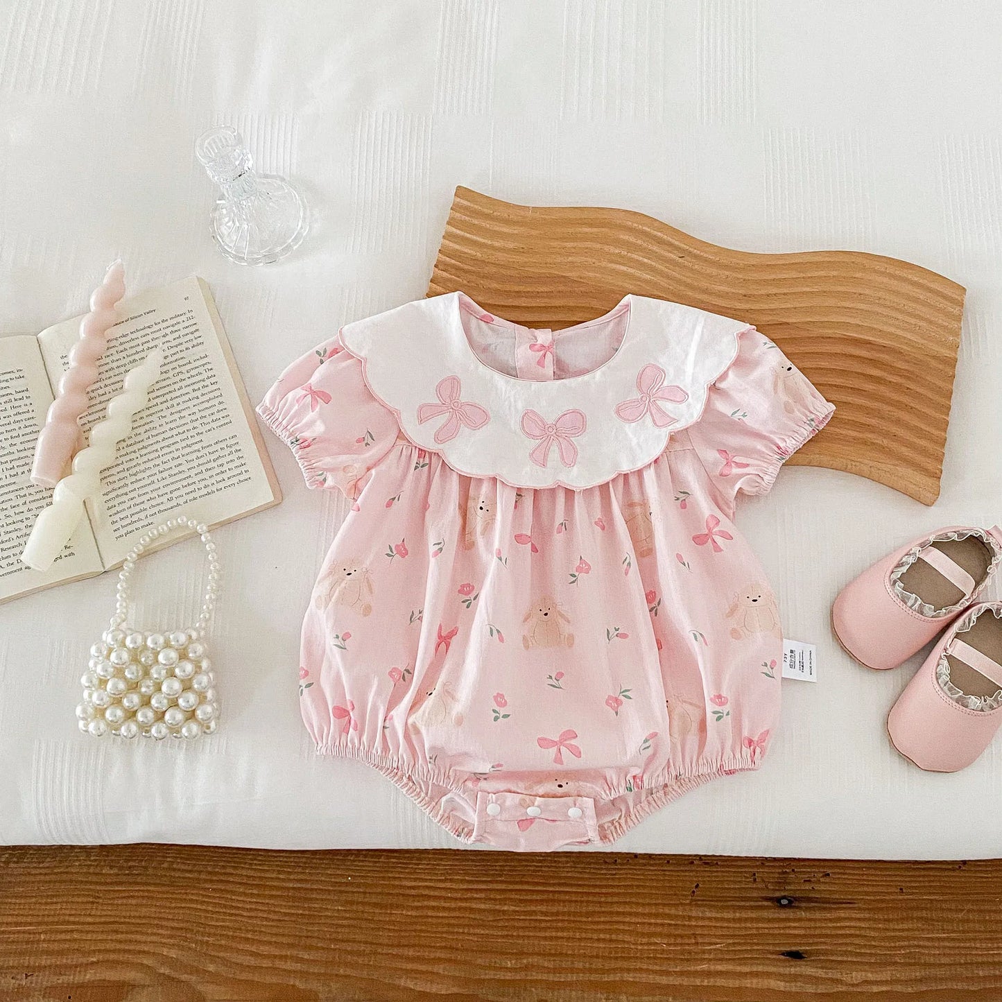 Zomer Babymeisjes Romper – Prinsessenstijl