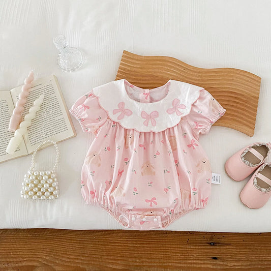 Summer Baby Girls Romper – Princess Style 