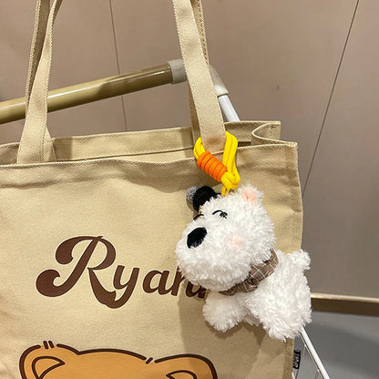 Kleine Hondenknuffel Sleutelhanger voor Tas