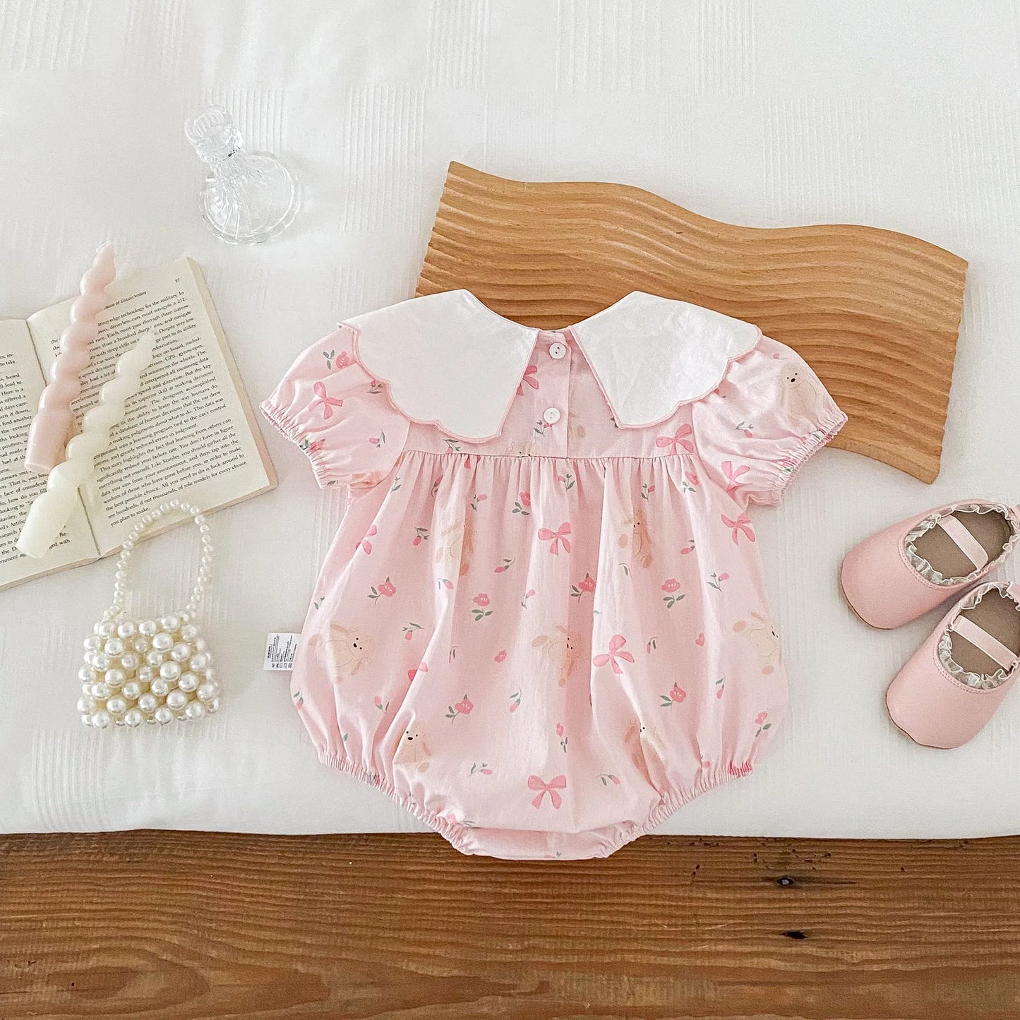 Zomer Babymeisjes Romper – Prinsessenstijl