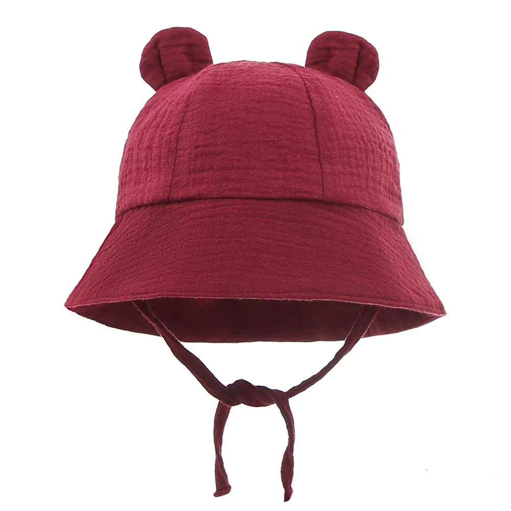 Baby Sun Hat with Bunny Ears