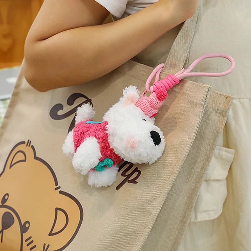 Kleine Hondenknuffel Sleutelhanger voor Tas