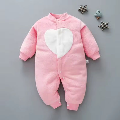 Cozy Baby Fleece Romper