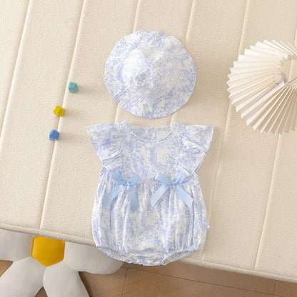 Babymeisje Romper Set – Boho Bloemenstijl