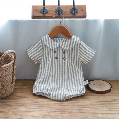 Finn Streep Romper – Zomerse Jumpsuit