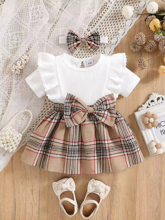 Zomerse Babyjurk met Strik