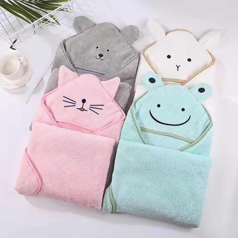 CuddleCat Badcape met Capuchon